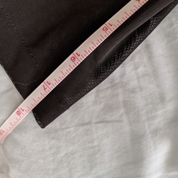 Summer Black Blazer with Sheer Sleeves and Back - Picture 6 of 6